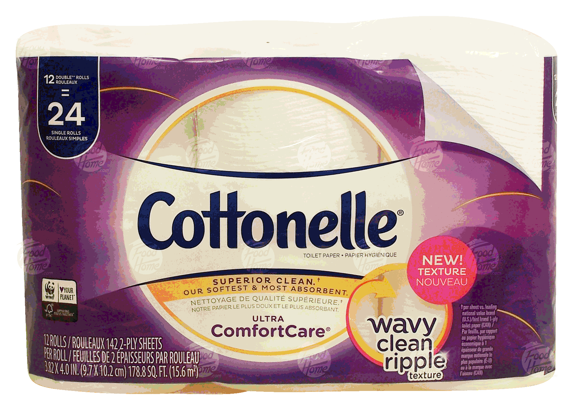 Cottonelle Ultra Comfort Care bathroom tissue, 142 2-ply sheets, double Full-Size Picture